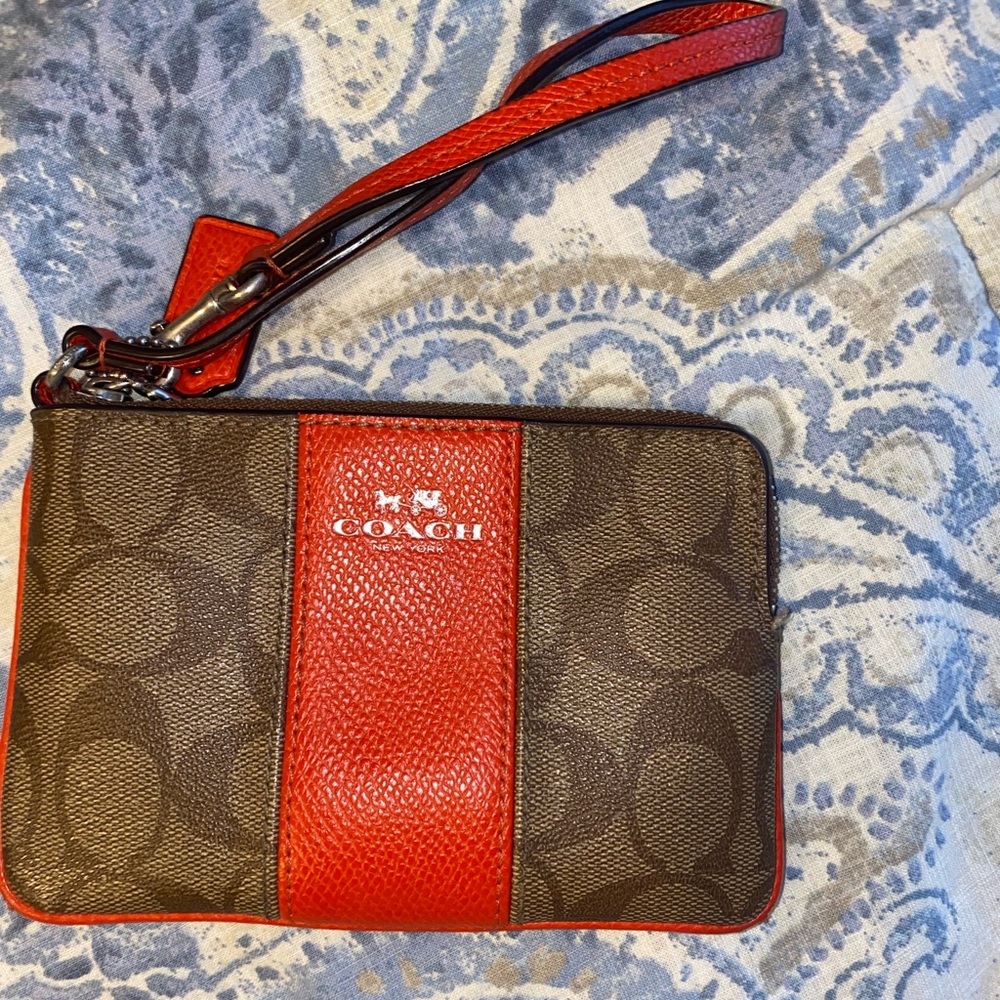 Coach wristlet/wallet